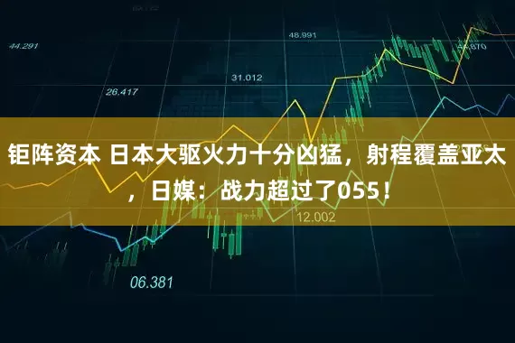 钜阵资本 日本大驱火力十分凶猛，射程覆盖亚太，日媒：战力超过了055！